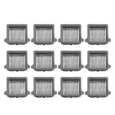 Imagem de Kit de substituição de escova de rolo macia + filtro HEPA - Peças de reposição e acessórios, compatível com as lavadoras de piso Tineco Floor One S7 Pro e Floor One S6.(12 Filters)