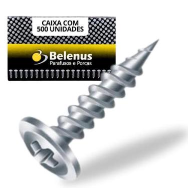 Imagem de Parafuso Drywall Ponta Agulha Forro De Pvc 4,2x13 Cx 500pçs - BELENUS