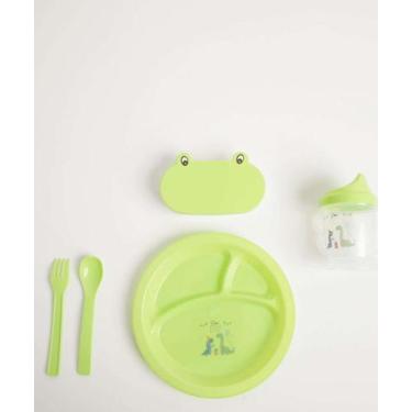 Imagem de Kit 5 Peças Introdução alimentar Para Bebê Marisa-33280, UN, Verde