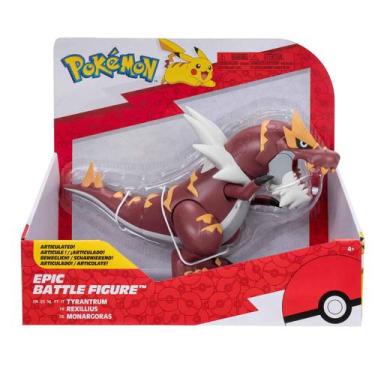 Imagem de Boneco Tyrantrum de Batalha Épico de 16cm - Pokémon