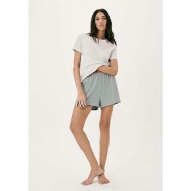 Imagem de Pijama Curto Feminino Com Bordado-Feminino