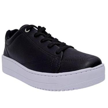 Imagem de Tenis feminino ramarim 23-91221 23-91222 tenis feminino casual, Preto,