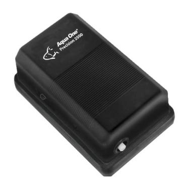 Imagem de Compressor de Ar Precision 2500 Aqua One 1x 160 L/h  Bomba de ar Aquár