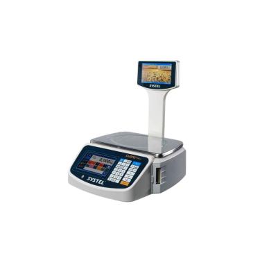 Imagem de Balança Etiquetadora Systel Cuora Neo 30kg Tela Touch 7" - Impressora Integrada - INMETRO