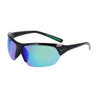 Imagem de Nike Óculos de sol Skylon Ace retangular Nlack/Verde 69 mm