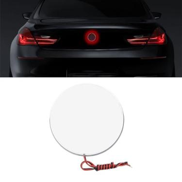 Imagem de x xotic tech 82 mm/3,2 pol. Grade dianteira traseira porta-malas logotipo emblema emblema iluminação luz decoração lâmpada compatível com BMW 1 3 5 6 7 X Series M3 M4 (vermelho)