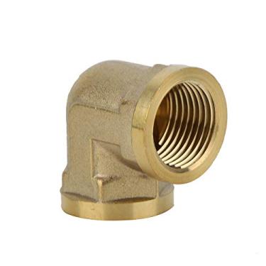 Imagem de SIWOTED 5pcs G1/2” Conector adaptador de acessórios para tubos de latão para cozinha de banheiro (Uma curva de fio interno de cobre)