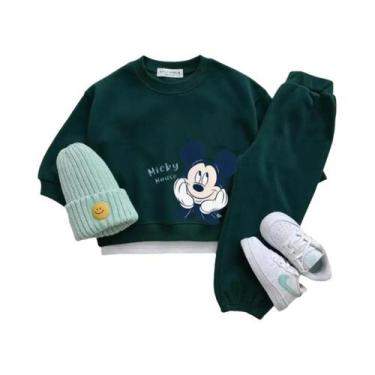 Imagem de Conjunto De 2 Peças Para Meninos E Meninas Com Moletom E Calças, Hoodi