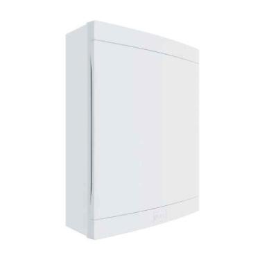 Imagem de Cd De Sobrepor Para Disjuntor 28 Din - 24 Ul Branco 1 Porta - Proteção