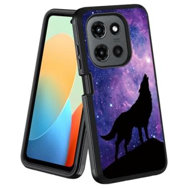 Imagem de stmedazm Capa protetora para Moto G Stylus 5G 2025, grau militar, resistente [3 camadas], à prova de poeira, à prova de choque, capa protetora de corpo inteiro para Motorola Moto G Stylus 5G 2025