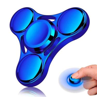 Imagem de Fidget Spinner De Metal Para Adultos E Crianças Com Autismo E TDAH, Br