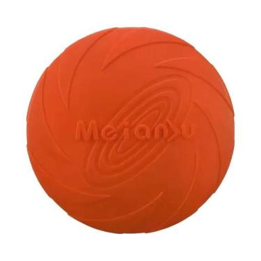 Imagem de Brinquedo De Disco Voador De Silicone Para Cães, Anti-Mordida, Suprime