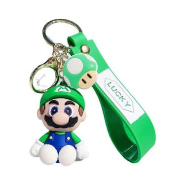 Imagem de Chaveiro Super Mario Bros 27 Estilos Brinquedo De Personagem De Desenh