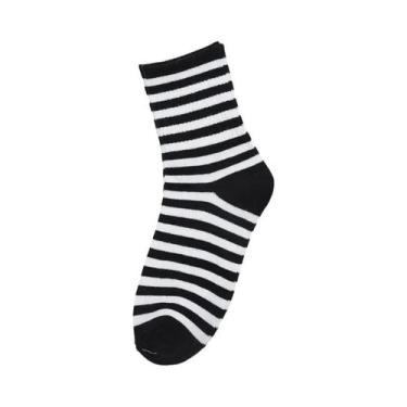 Imagem de Meias Femininas Estampadas Com Vaca, Brancas E Pretas, Divertidas, Est