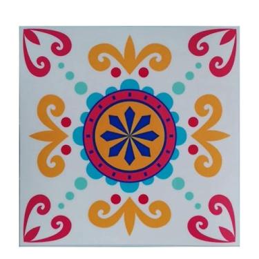 Imagem de 1UN Autocolante de Azulejo Retrô em PVC Decalque Parede Removível para Cozinha Banheiro Decoração Residencial Proteção Fácil Aplicar Peel and Stick