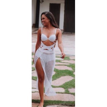 Imagem de CONJUNTO BELLE (LOOK) Tamanho M - MARIA MAYA INTIMATES, M, Branco