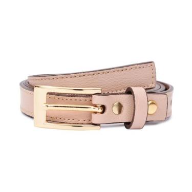 Imagem de Cinto Feminino Nude em Couro Bolonha DIfranca - 20506, 120