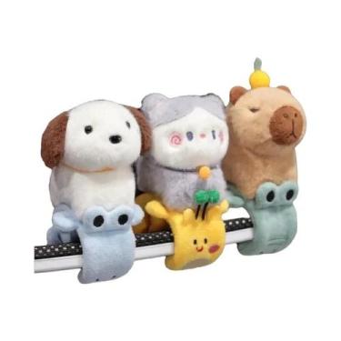Imagem de Pulseira De Pelúcia Kawaii De Capivara, Brinquedo Engraçado Para Cães 