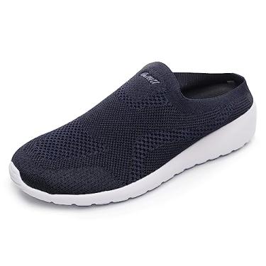Imagem de Cull4U Easy 2 Walk Pantufa feminina de malha, Azul marino, 40