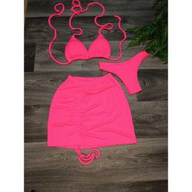 Imagem de Biquíni Com Saia peças Brilhante Premium - Moda Praia - moda quiroz, R