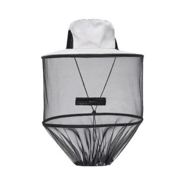 Imagem de Boné Unissex Para Pesca Ao Ar Livre Com Rede Mosquiteira Oculta E Prot