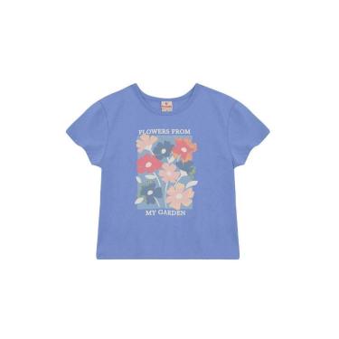 Imagem de Blusa infantil menina de flores Brandili-Feminino