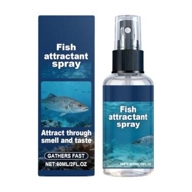 Imagem de Atraente de perfume de peixe - Acessórios de pescador de 60 ml - Aditivo de isca de peixe, para zonas rochosas costeiras profissionais do mar profundo e raso competições de pesca amadoras pai marido