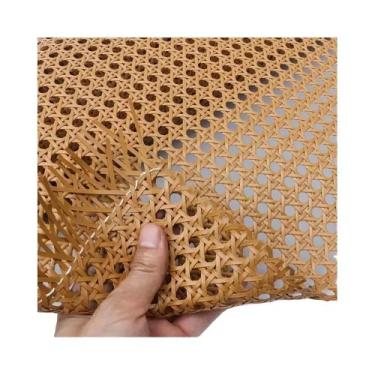 Imagem de Rolo De Malha De Rattan Sintético Trançado À Mão, Imitação De Cana, Tr