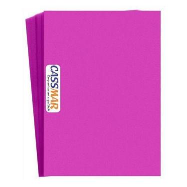 Imagem de Capa Para Encadernação Rosa A4  Pp Couro Fundo  100 Un - CASSMAR