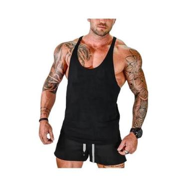 Imagem de Camiseta De Academia Masculina De Secagem Rápida, Colete De Verão Para