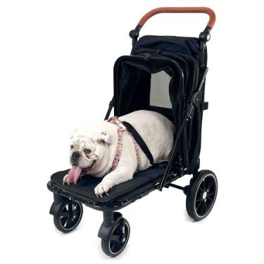 Imagem de Carrinho de passeio para Pet, animal de estimação, cachorro, cão, gato de grande porte até 35 Kg