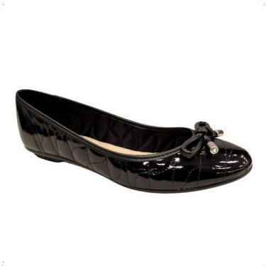 Imagem de Sapatilha feminina moleca ref.5027.1482 - preto verniz, Preto verniz, 