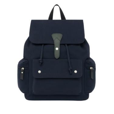 Imagem de Mochila de Lona Unissex Pan Zup, Azul marinho