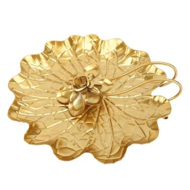 Imagem de Bandeja de Toalha de Papel de Formato Redondo de Ferro, Estilo Moderno Minimalista, Design de Braço Ponderado, Suporte de Guardanapo Decorativo Multifuncional para Escritório de