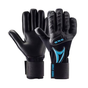 Imagem de LUVA CAMPO DE GOLEIRO ONE 32 - PRETO/AZUL M-Unissex
