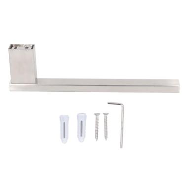 Imagem de Barra de toalha do banheiro aço inoxidável montado na parede à prova de ferrugem suporte de toalha de banho para casa durável economia de espaço toalheiro para decoração do (Estilo 2)