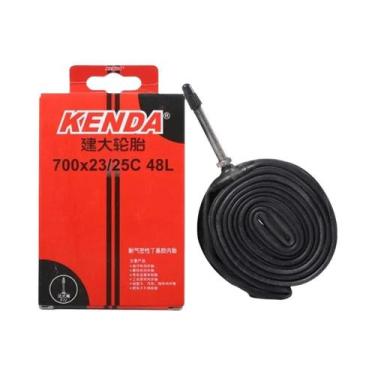 Imagem de Câmara De Ar Para Pneu De Bicicleta 700C 18-45C Válvula Schrader Prest