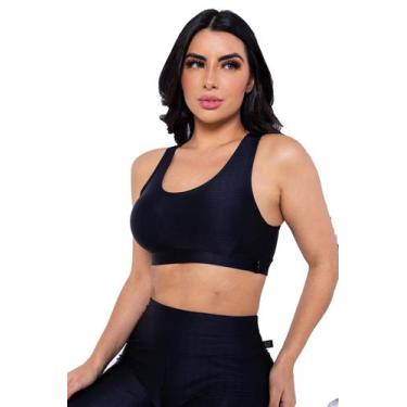 Imagem de Top Basico Poliamida 3d, Nadador - ASHYC, Preto, M/38-40