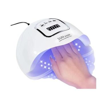 Imagem de Lâmpada UV LED Para Unhas SUN X5 MAX Com 45 LEDs, Secador De Gel Para 