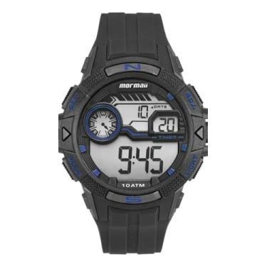 Imagem de Relógio Masculino Digital Quartz Esportivo Preto Lcd Positivo Visor Noturno A Prova D'água 100 Metros Original