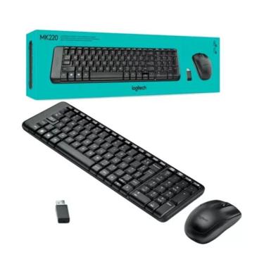 Imagem de Kit Teclado E Mouse Sem Fio Logitech Tecrado