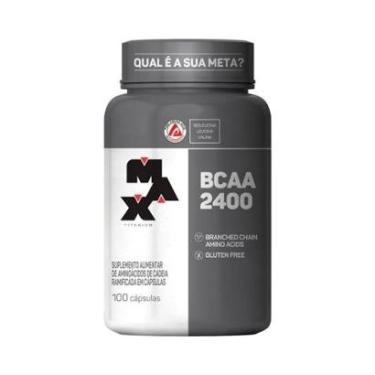 Imagem de Bcaa Max Titanium - Bcaa 2400mg 100 Cápsulas - Recuperação dos Músculos-Unissex