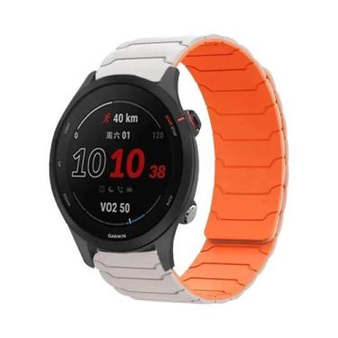 Imagem de Pulseira Esportiva Magnética De Silicone 22mm 20mm Para COLMI P81 P71 