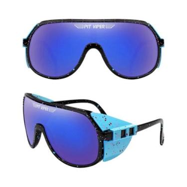 Imagem de Óculos De Ciclismo Unissex Estilo Vintage Punk UV400, Óculos De Piloto