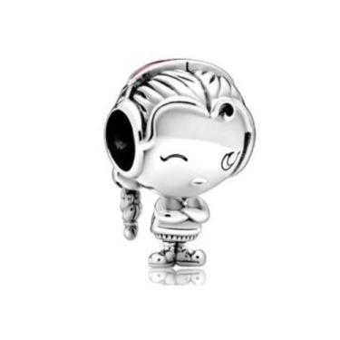 Imagem de Berloque Filha Menina Neta Mãe Fone de Ouvido Prata 925 de lei - Corre