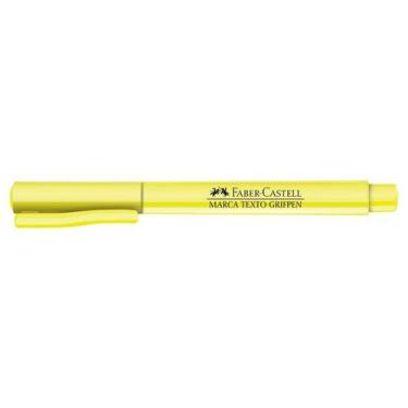 Imagem de Marca Texto Faber-Castell Grifpen Amarelo Neon Blister - Formato Ergon