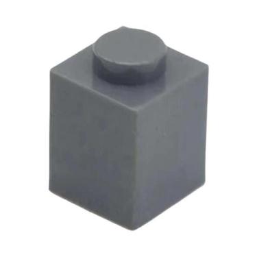 Imagem de 100 Peças De Blocos De Montar Compatíveis MOC 1x1 3005, Brinquedos Edu