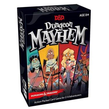 Imagem de Jogo de cartas Dungeons Mayhems Fun Family para adultos, adolescentes 