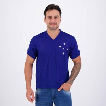 Imagem de Camisa Cruzeiro Retrô 1976 Azul - OLDONI, EG