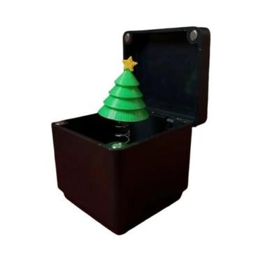 Imagem de Figurinha De Dedo Do Meio Em Caixa, Presente De Natal Engraçado E Cria